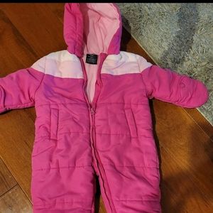 3-6 Month snowsuit. Gently used. Lands end brand